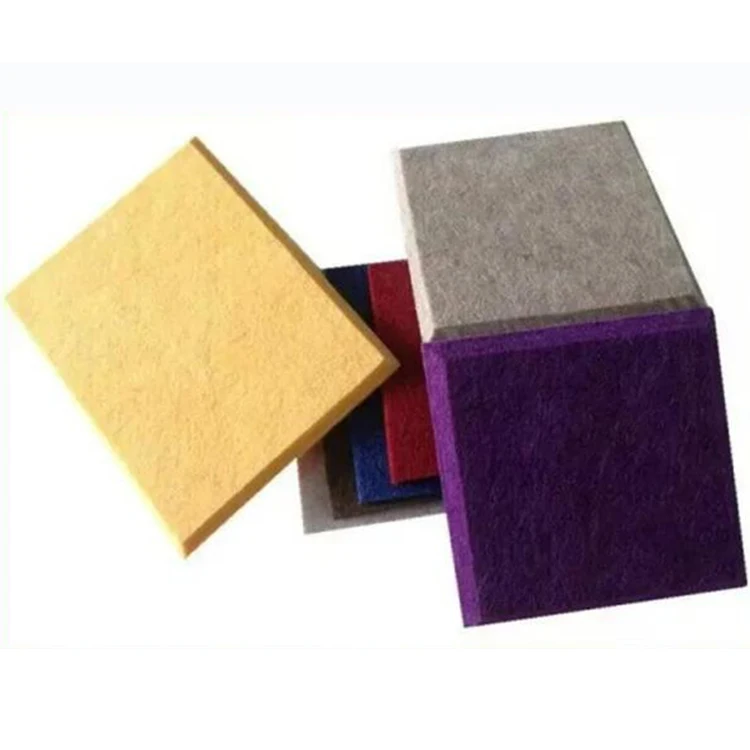 
High-end acoustic solutions polyester fiber felt sound-absorbing board sound insulation board KTV kindergarten 