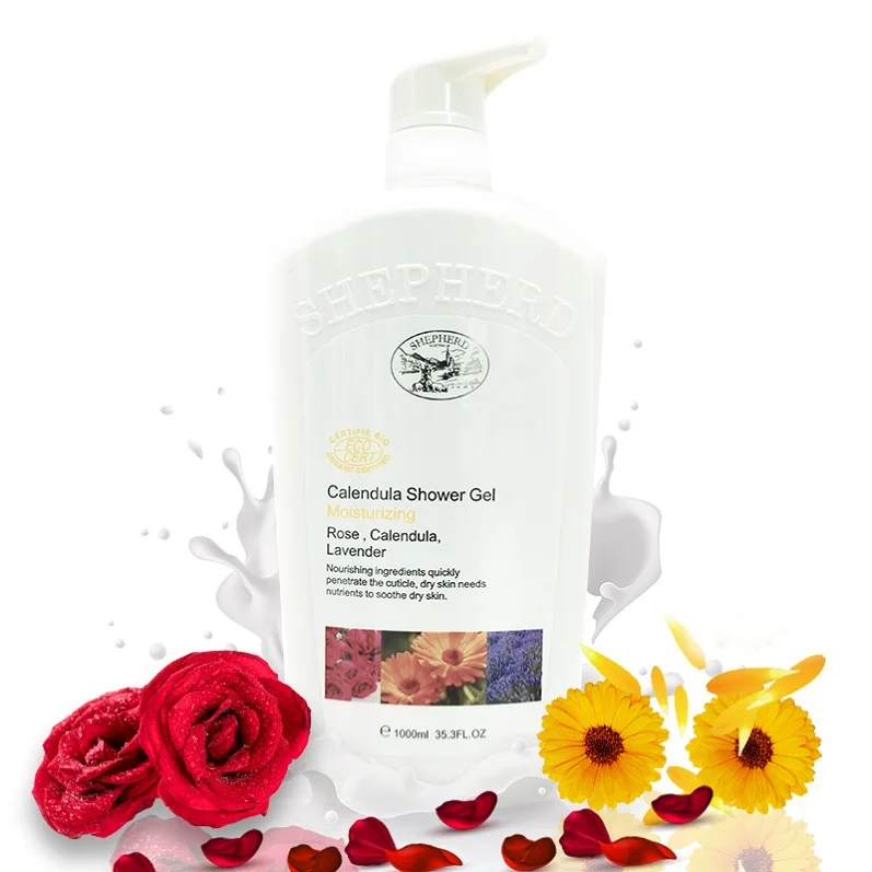 
Plant Extracts Natural Herbal Whitening Body Wash Floral Organic Moisturizing Smooth Shower Gel 