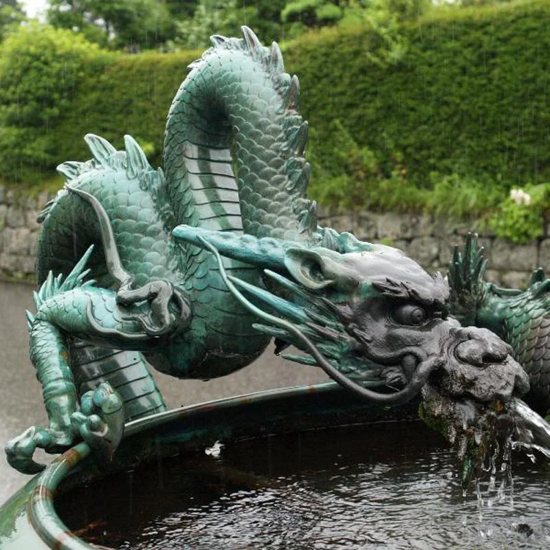 hot casting bronze dragon chino statue sculpture for sale