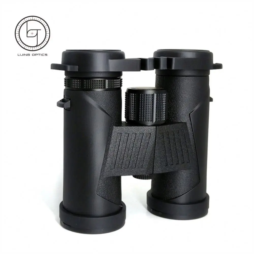 LIJING ED Glass 10x32 Long Distance Military Binoculars Powerful Professional Telescope for Phone telescope & binoculars