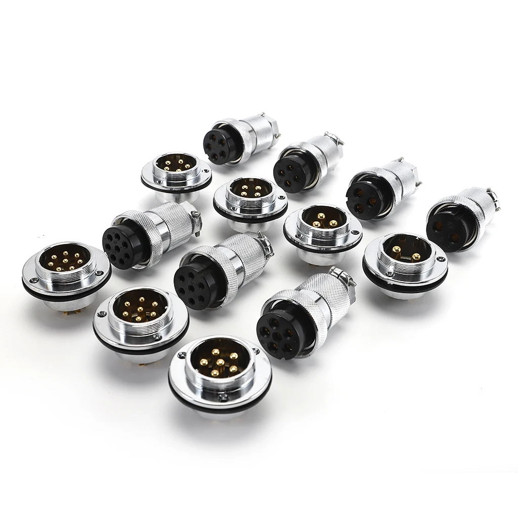 fpc bikini 4 pin square tube GX40 circular connector speakon connector