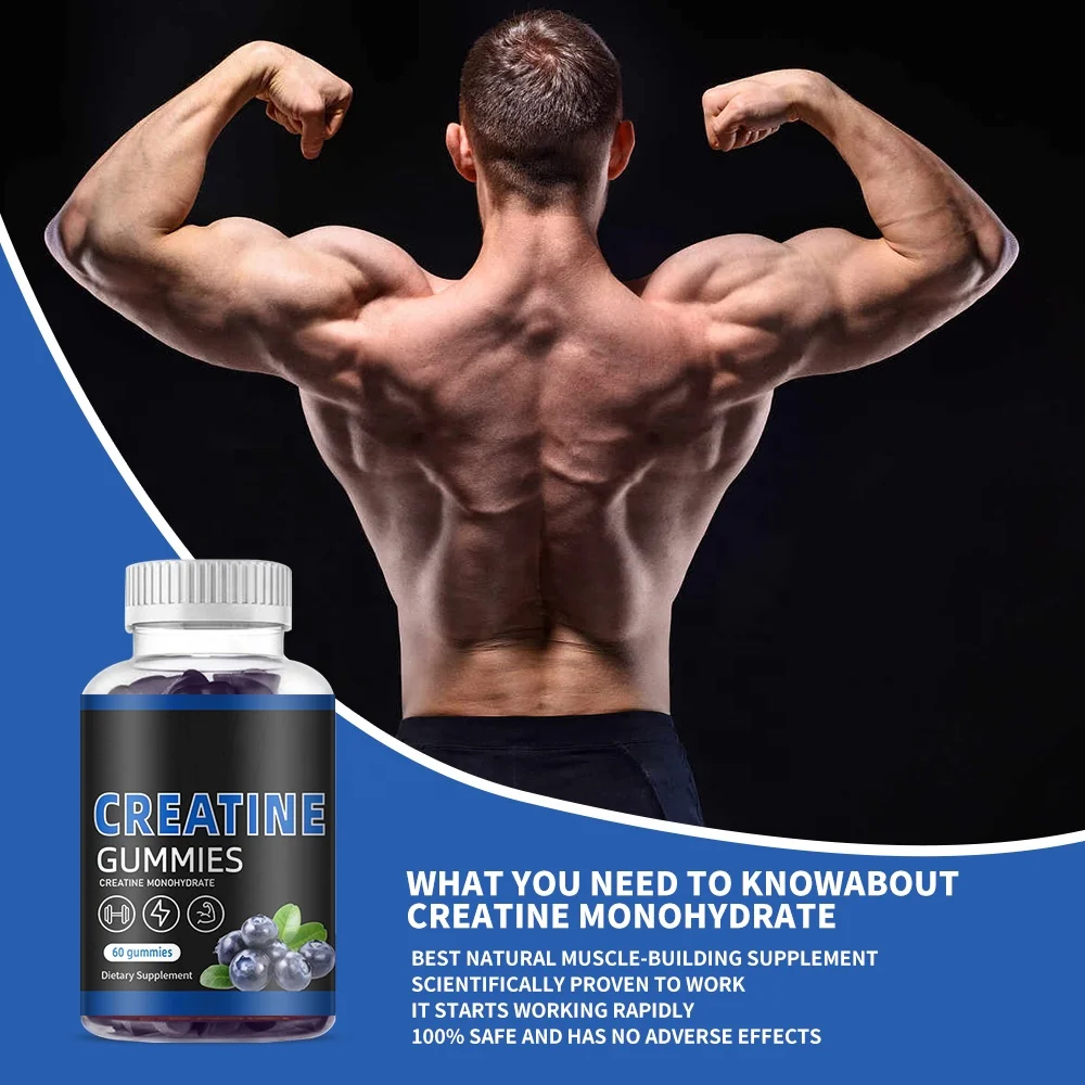 OEM private label creatine capsules pre workout muscle size strength creatine monohydrate capsule