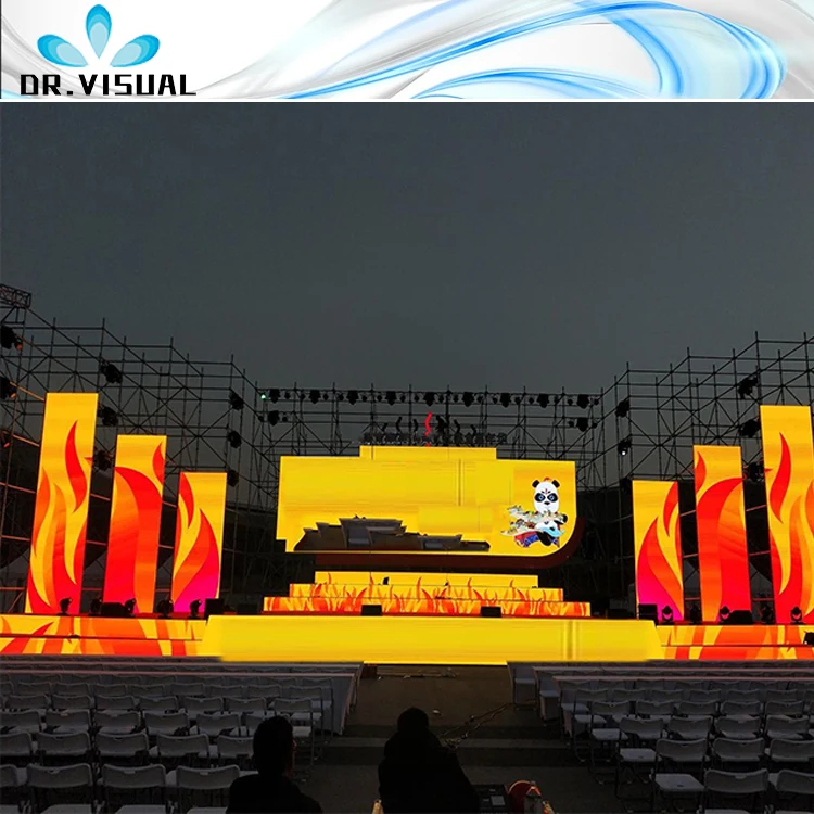 DR VISUAL LED IP65 waterproof outdoor p3 led screen dance floor 500 by 1000