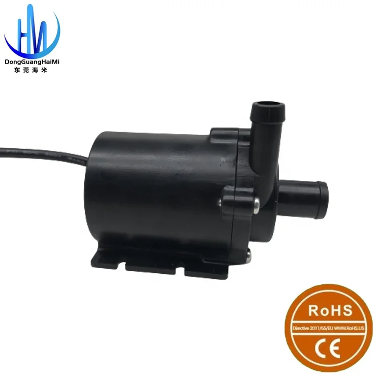 12v 24v Mini DC Water Pump Micro DC Brushless Electric Centrifugal Water Pump China Hai Mi Manufacturer Wholesale 2-25W 1-7M