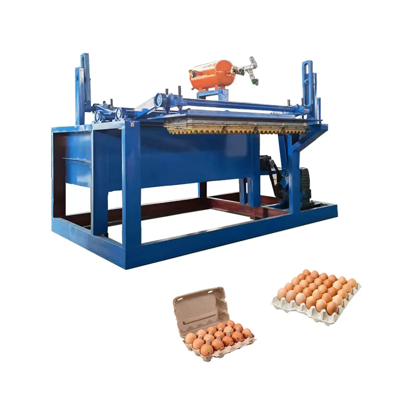 Automatic Paper Pulp Forming Egg Tray Machine Production Line with Plastic Mold