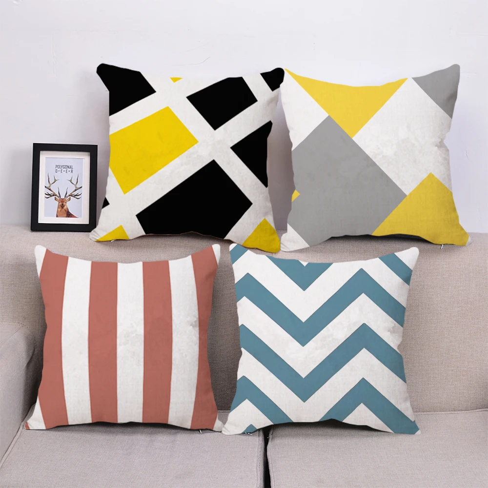 Beautiful Home Decor Pillow Cases Best Quality Cushion Cover With Customized Designs Print for Bed & Sofa