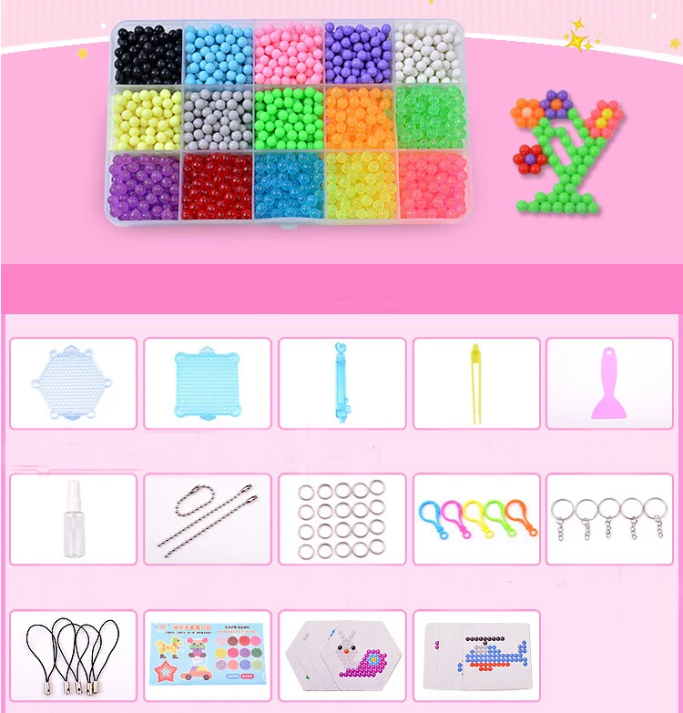 
Kids diy magic water beads toy for educational 