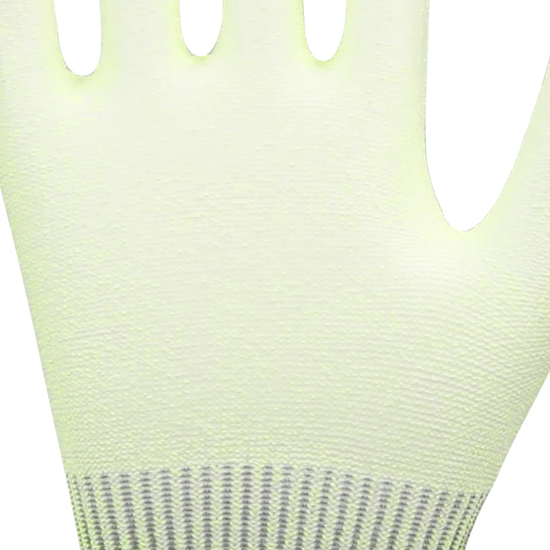 XINGYU High level  Anti Cut performance Safety Work Gloves 13G HPPE PU Coated Cut Resistant Hand  Safety Work  Gloves