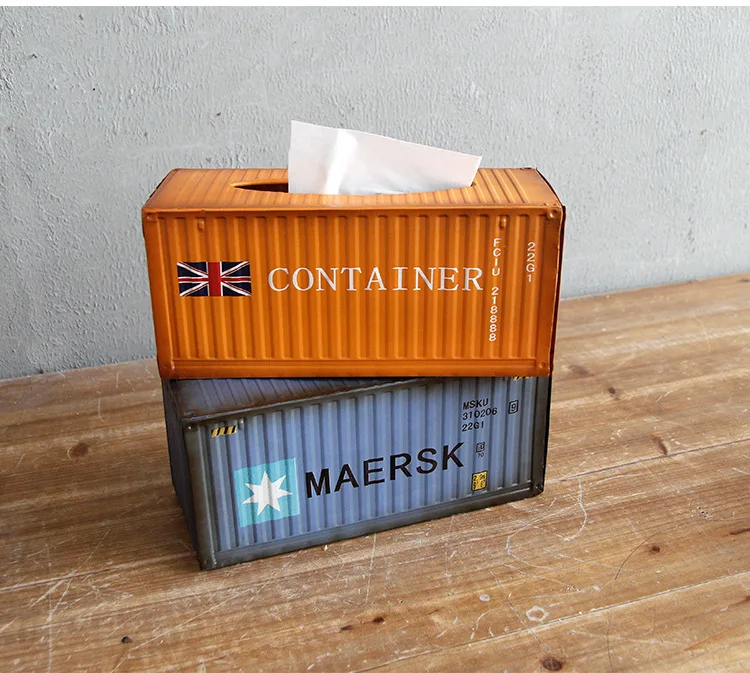 New Design Metal Container Tissue Box