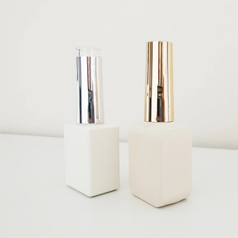 5ml round frosted nail polish empty bottle kids cloud shape rose gold black empty 15 ml supplier