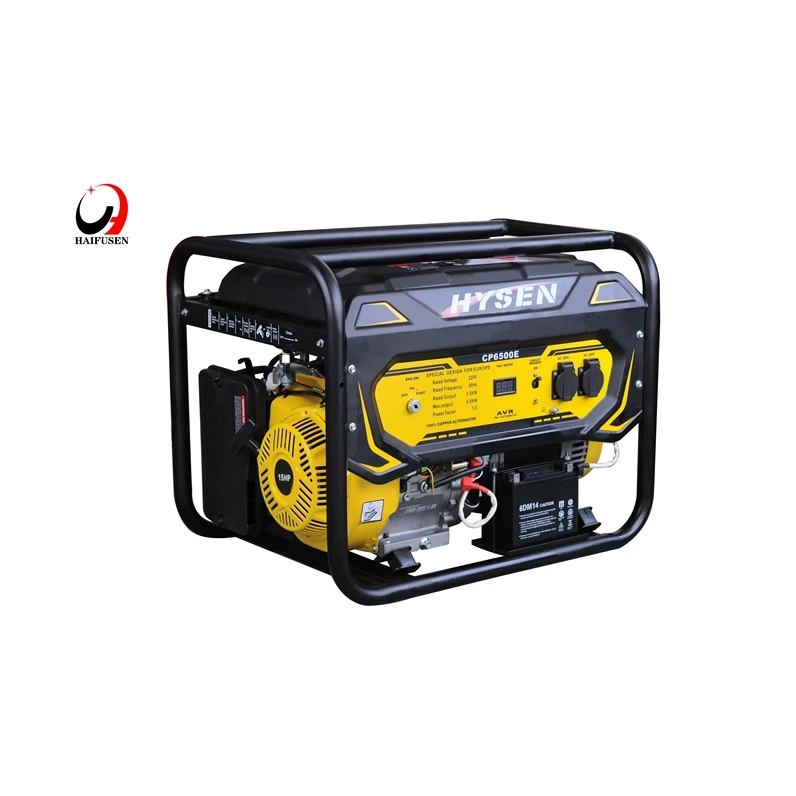 Specializing in the production of 15HP best-selling 5.5KW 6KW gasoline generator