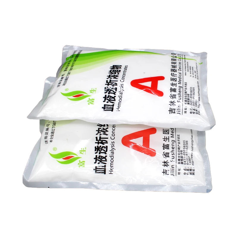 Factory Price Concentrado De Hemodialise Dialysis Machine Sodium Bicarbonate Cartridge Acid Concentrate