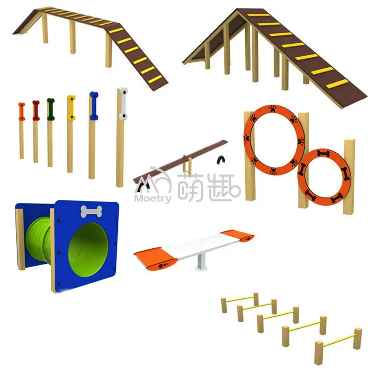 Moetry Crawl Tunnel Pet Agility Training Equipment Commercial Dog Park Playground Parque para Perros