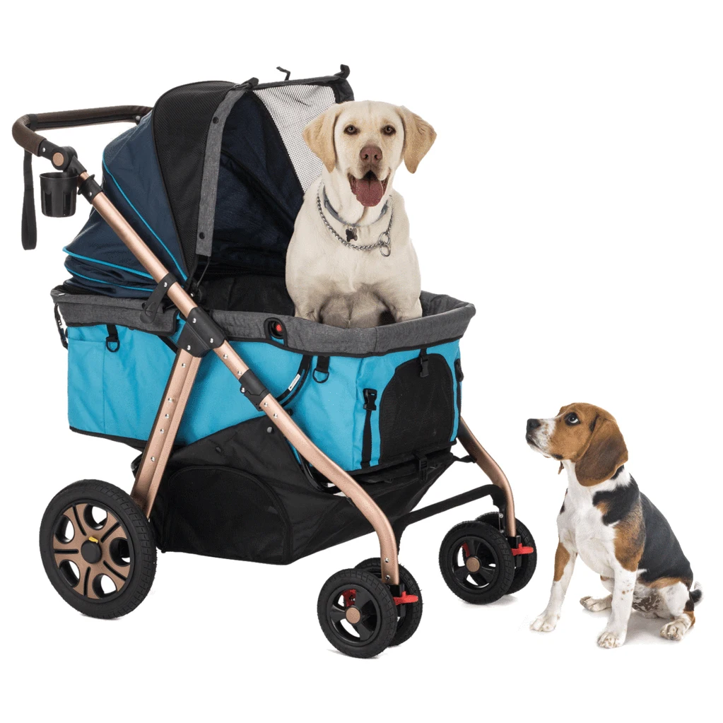 Luxury pet dog cat push chairs style with new design pet stroller with high quality