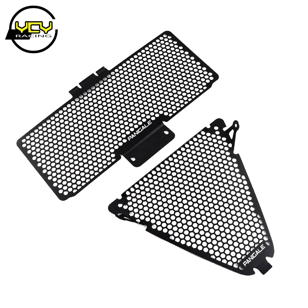 For Ducati Panigale 899 959 1199 R S 1299 R FE/S Panigale V2 V2S Stainless Steel Radiator Grille Grill Cover Guard Protection
