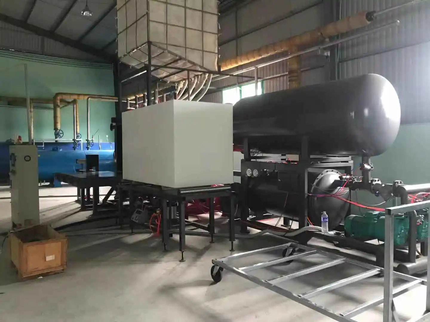 Longwell EPS Automatic Foam Block Machine with Vacuum