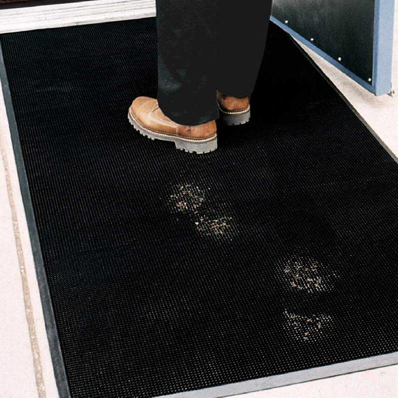 0utdoor Outside Entrance Welcome Entry Non Slip Heavy Duty Commercial Virgin Recycled Natural Fingertip Rubber Floor Mats