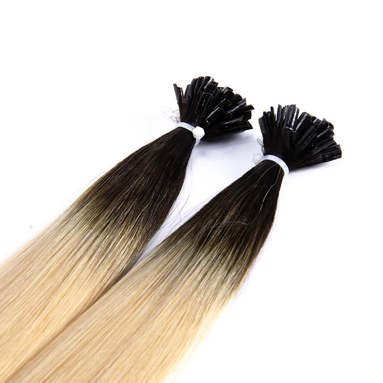 100% Remy U Tip Hair Extensions Human Hair Keratin Prebonded Italy Double Drawn U Tip Hair Extension