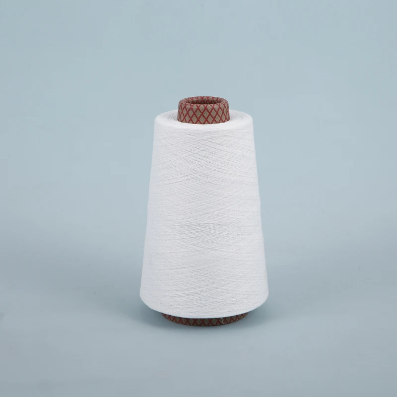 50S 100% Viscose Ring Spun Yarn Raw White Viscose Spun Yarn For Knitting