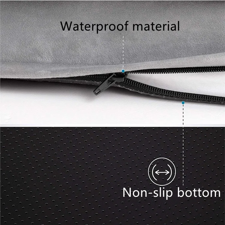 Doe Pet Dog Pet Bed Hot Selling Luxury Egg Crate Waterproof Memory Foam Orthopedic Removable Washable Cover Dog Bed for Pet