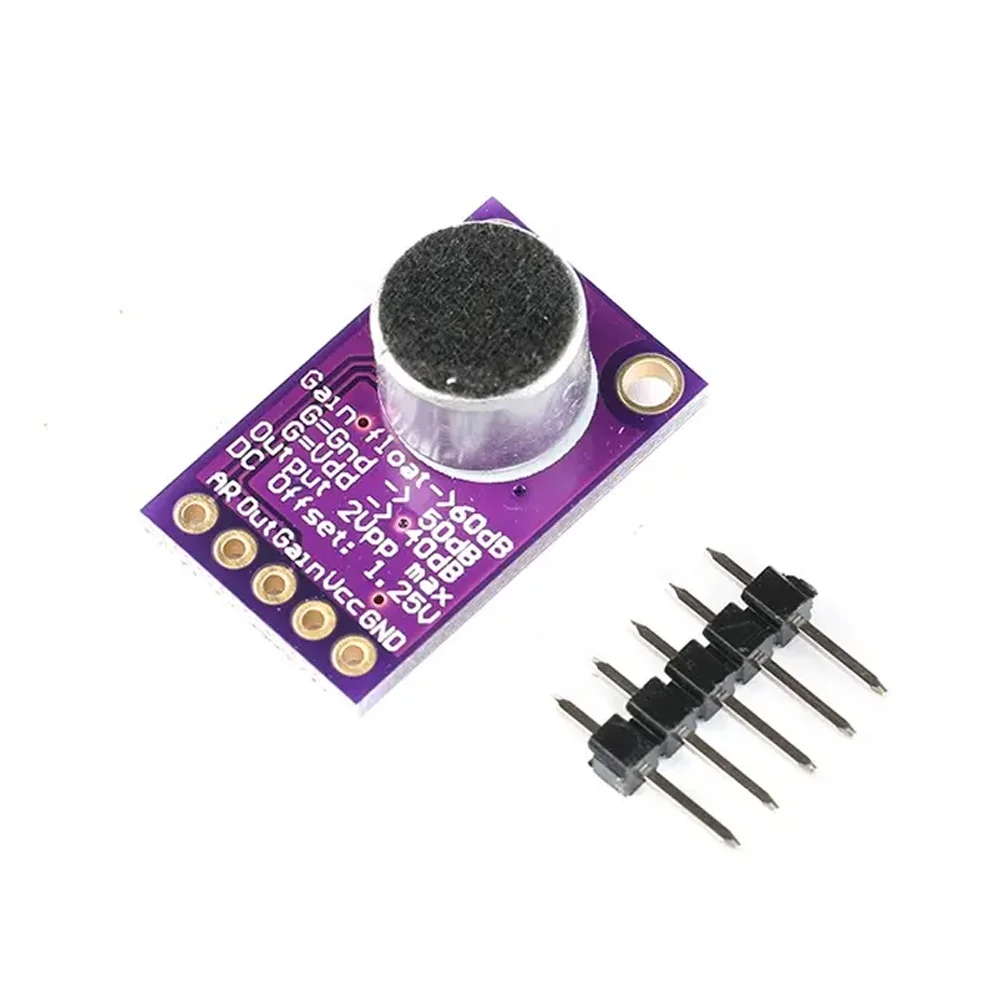 MAX9814 High performance microphone AGC amplifier module CMA-4544PF-W