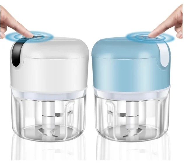 Rechargeable  Food Garlic Vegetable Chopper Ginger Crusher Press  Food Onion Chopper Garlic Presses