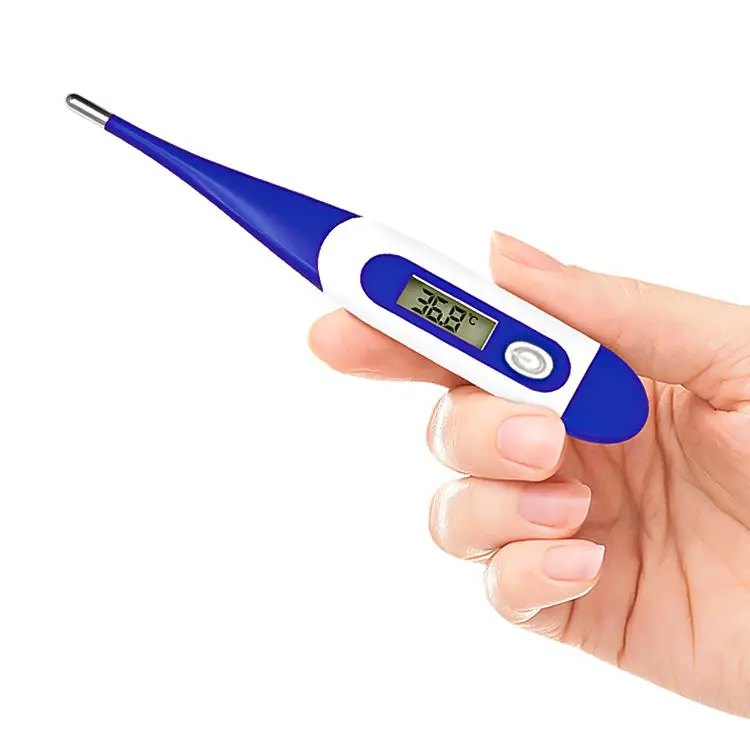 Konheal High Quality Professional OEM Fever Detect Indicator Waterproof Digital Thermometer Home Use Flexible Tips Thermometer