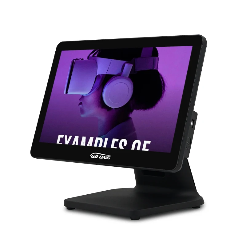 Hot Selling 15.6 Inch New Design Dual Screen Windows Point of Sale System