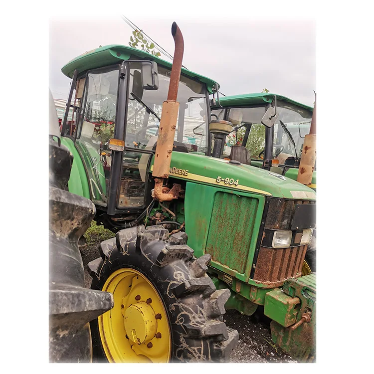 Б/у тракторы John deere/Kubota tracto 85hp 70hp 80hp 90hp, сельскохозяйственные японские тракторы Kubota б/у 4wd