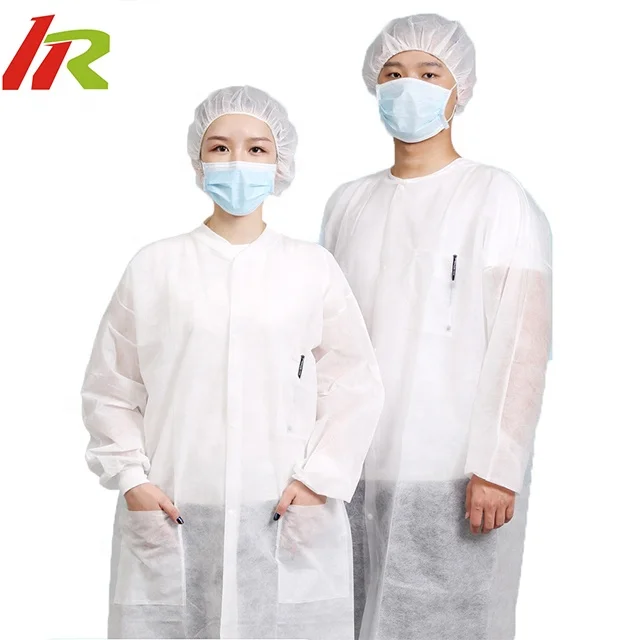 2022 Hot Selling Customized Individual Packing Hospital Disposable Lab Coat OEM