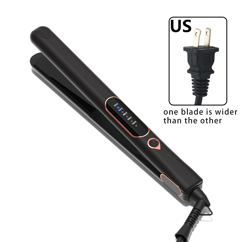 IFINE Beauty New arrival 2-in-1 500f super high temperature professional hair straightener&curler with 1 inch ceramic flat iron