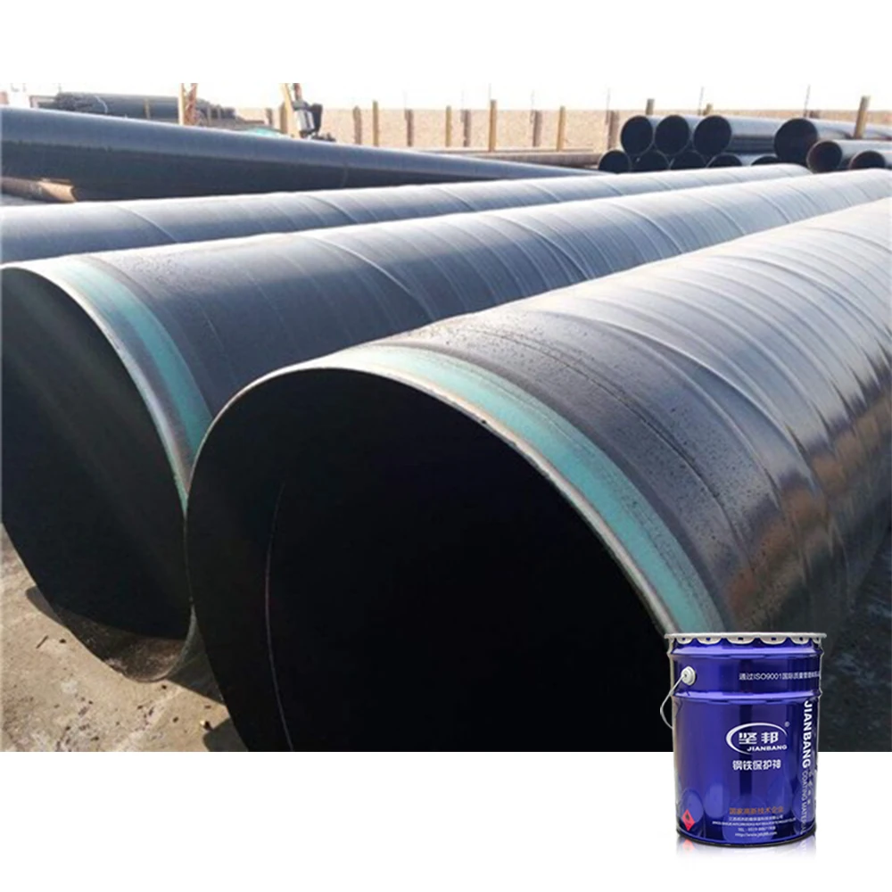 
Durable Winter Use Epoxy Coal Pitch Thick - paste Paint for long-term anticorrosion of steel pipe and ship bottom 