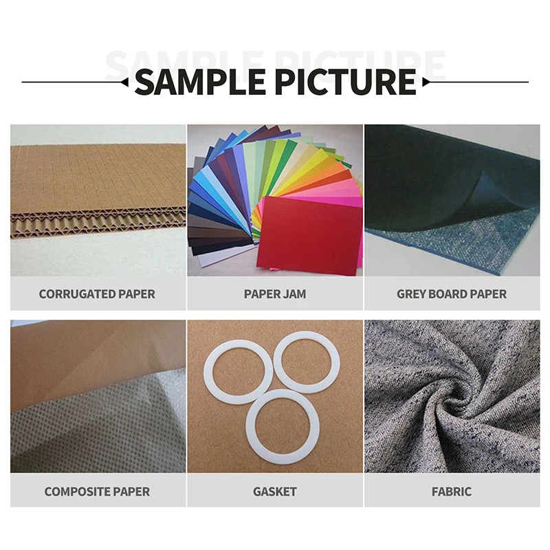 Oscillating Knife Flatbed Cutting Machine for Roller Blinds Automatic Cutting