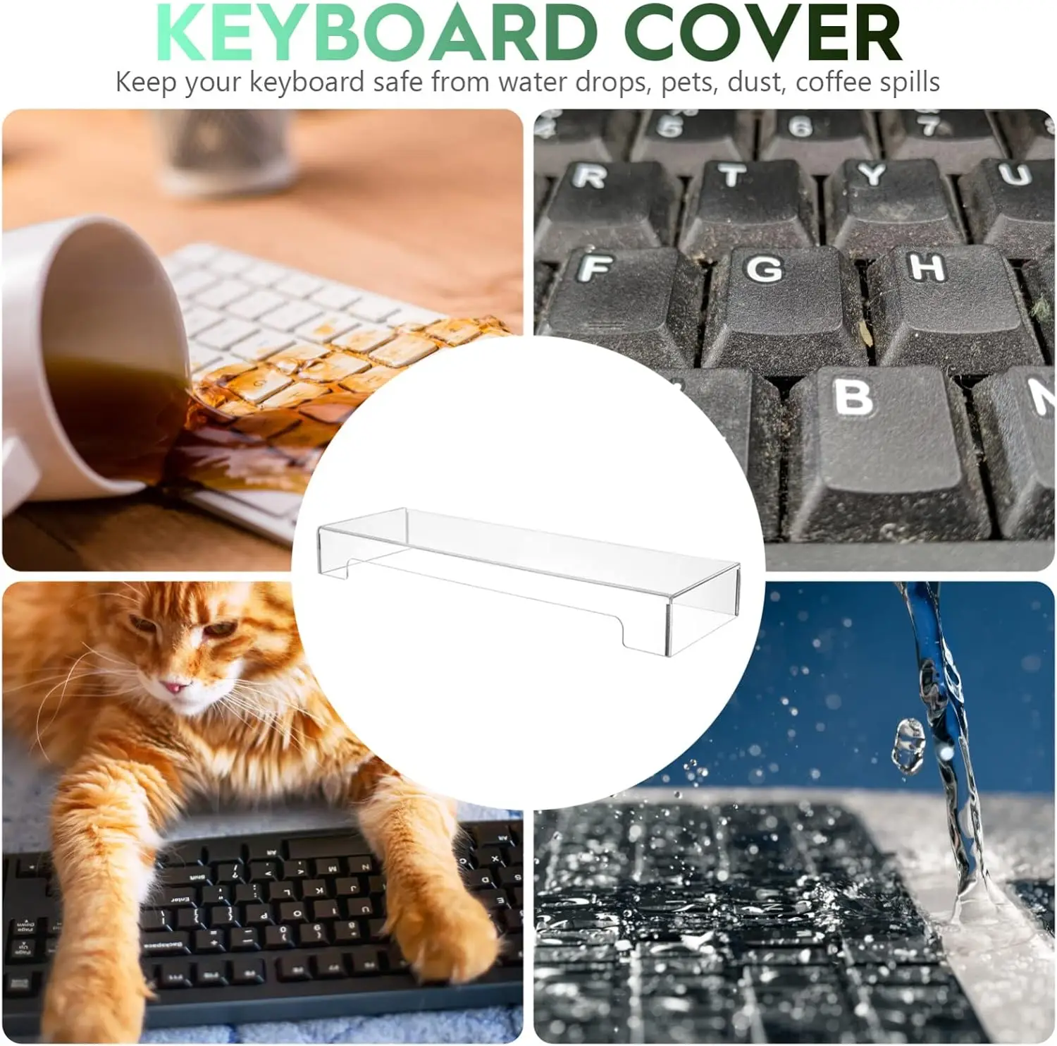 Desktop Keyboard Protector Keyboard Cover Anti