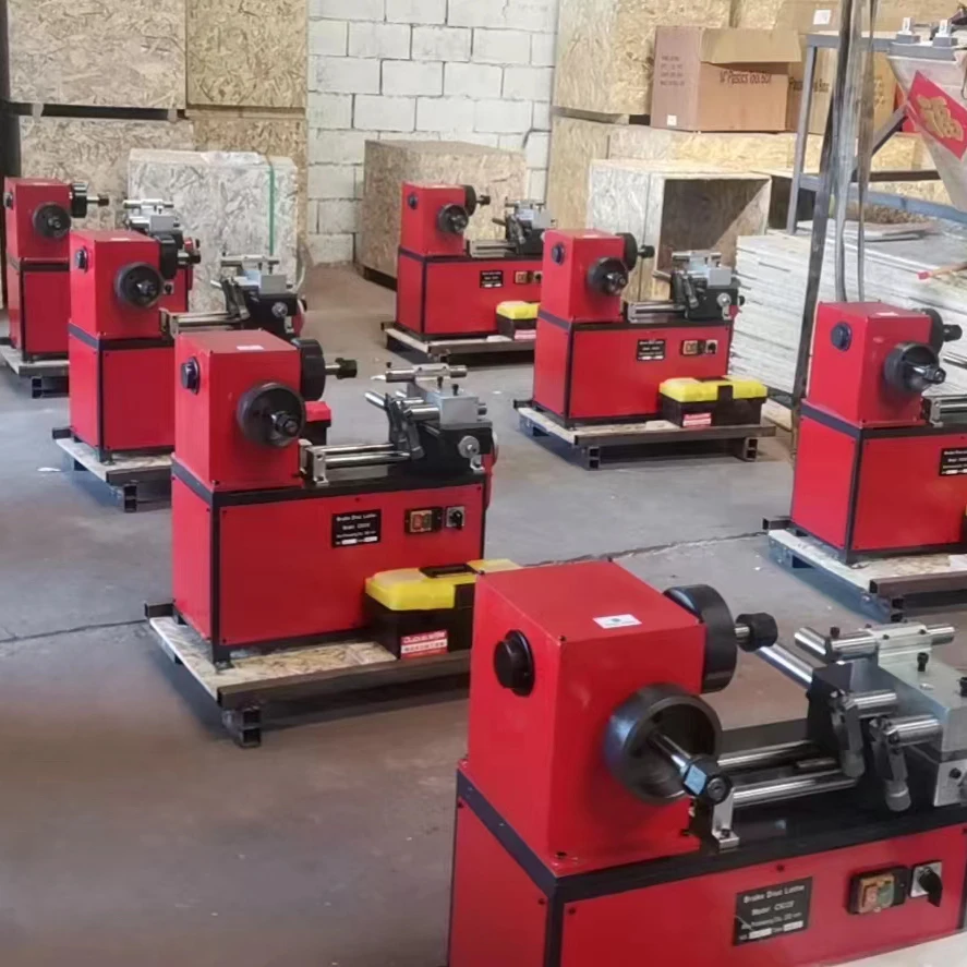 Brake Disc Drum Cutting Lathe Machine Brake Drum Lathe Machine Brake Disc Grinding Heavy Cut With CE