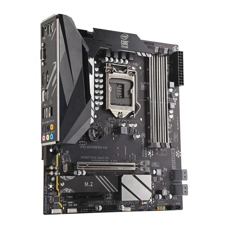 Самая дешевая игровая материнская плата socket 1200 Z490 для процессора 10-го поколения i3 i5 i7