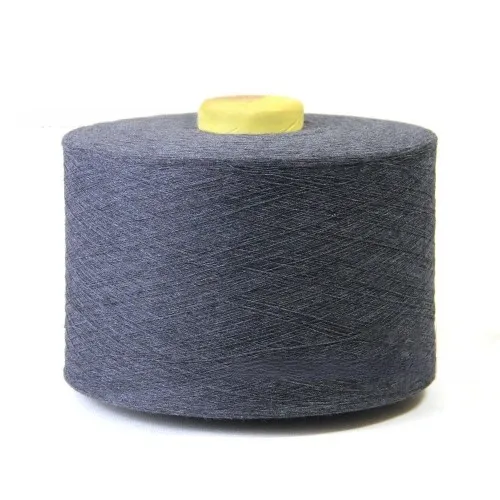 high quality ne 20s/1 carded cotton yarn dyed  polyester 70 cotton 30 blend pc yarn 16s 65/35 for sock knitting