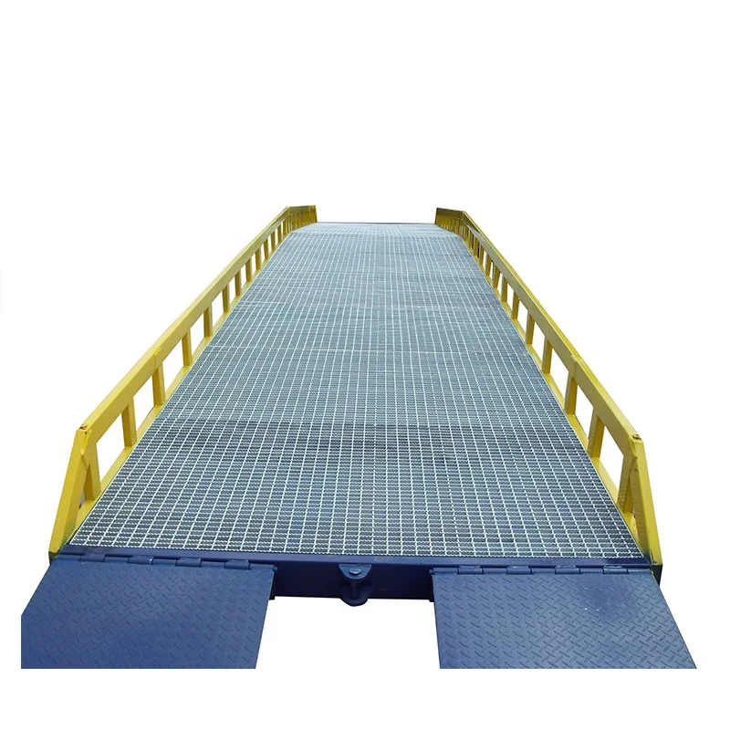 6ton 8ton 10ton 15ton Best New Design Used Container Yard Mobile Loading Dock Ramp leveler