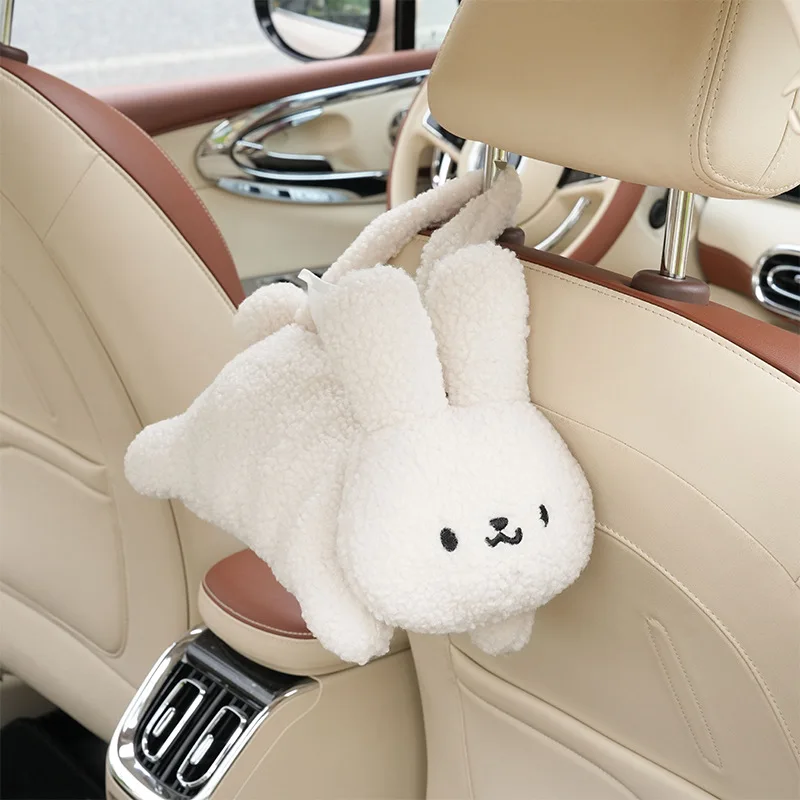 Cartoon teddy bear Plush tissue box stuffed animal toys plush tissue box plush Kawaii Cute Soft Plush Tissue Box Cover For cars