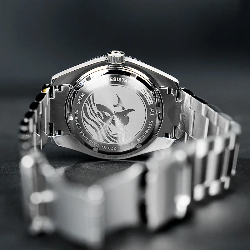 Custom Logo Customized NH35 Movement Diving Watch Automatic Mechanical Watch 20 ATM Luxury Diver Watch for Men