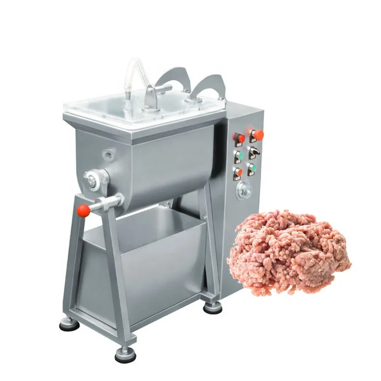 Mezclador de carne Electric meat stuffing mixing machine sausage meat blender machine hot dog used meat mixer