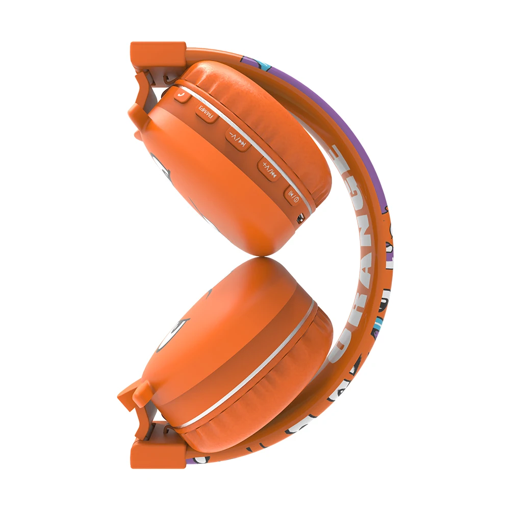 Light Weight Colorful Cartoon Cheap Children Kids Wired Music PC Boat Headphones with microphone