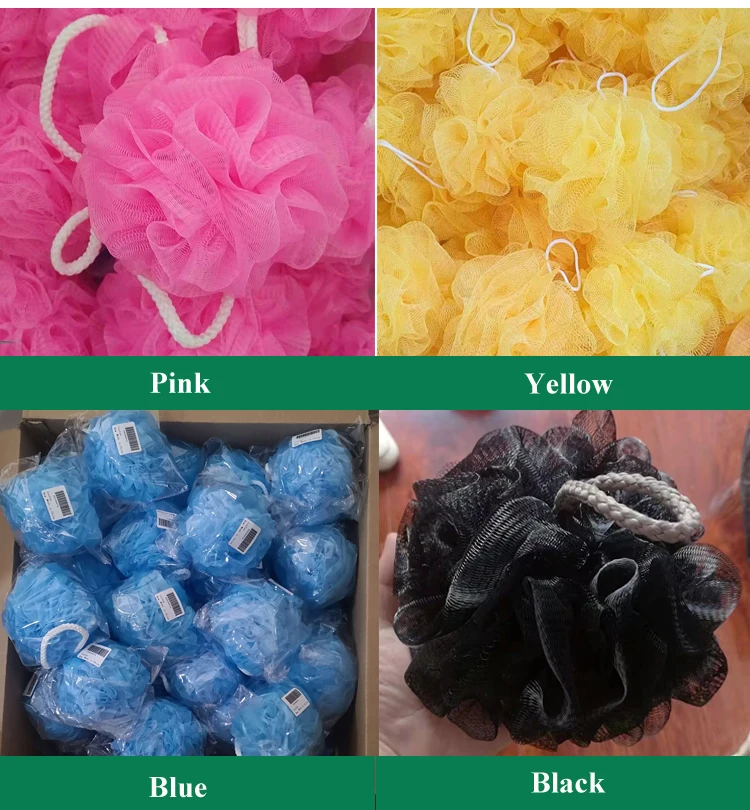 Лидер продаж губка для ванны loofah loofahs 60 г желтая