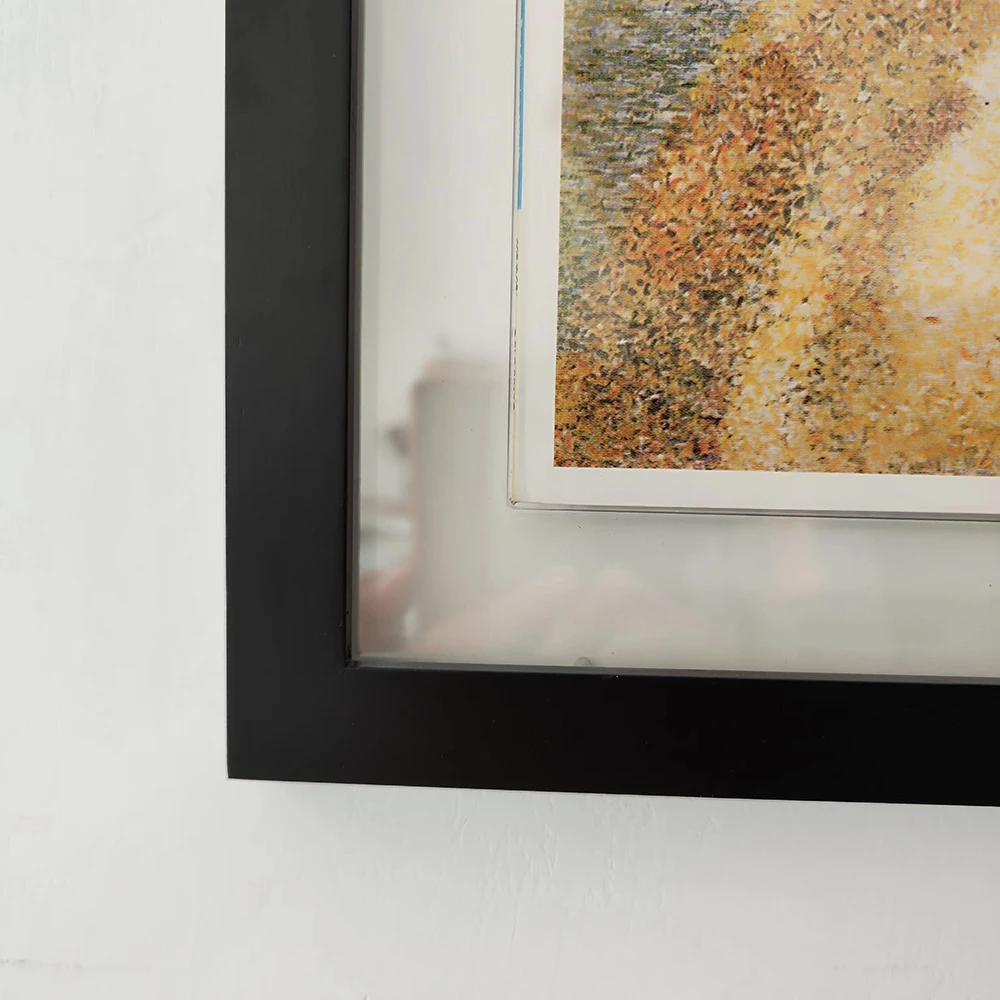 Factory Wholesale 12 Inch Double Slot Vinyl Record Photo Frame 3D Floating Hanging Wall Decoration