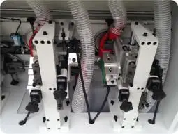 FS-5 Foshan straight line full automatic wood edge banding machine pvc for mdf wood