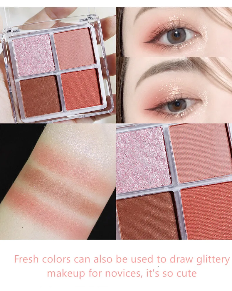 
Makeup Cosmetics Eye Shadow Palette Vendor Custom High Pigments Private Label Eyeshadow Palette 