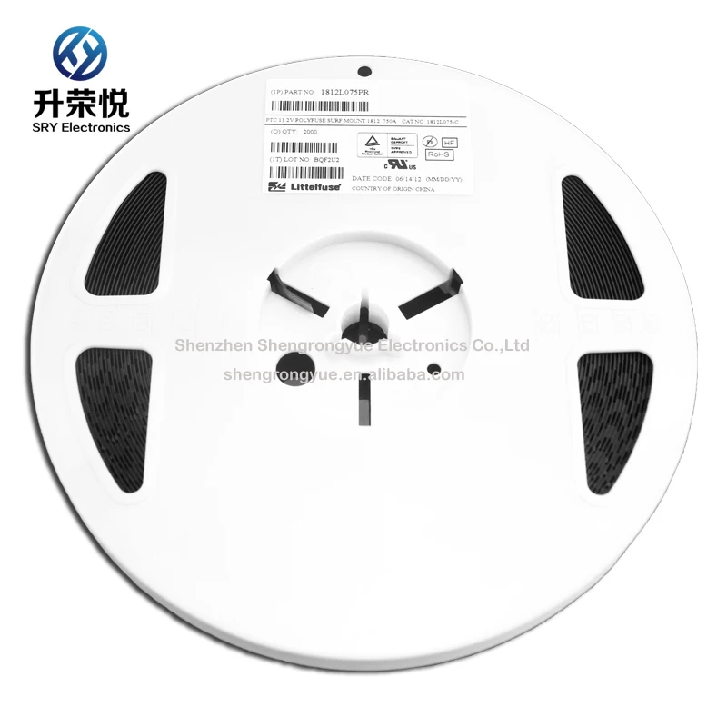Littelfuse 1812L075PR SMD сбрасываемый предохранитель 750mA 0.75A 13,2 в 1812 PTC сбрасываемый предохранитель