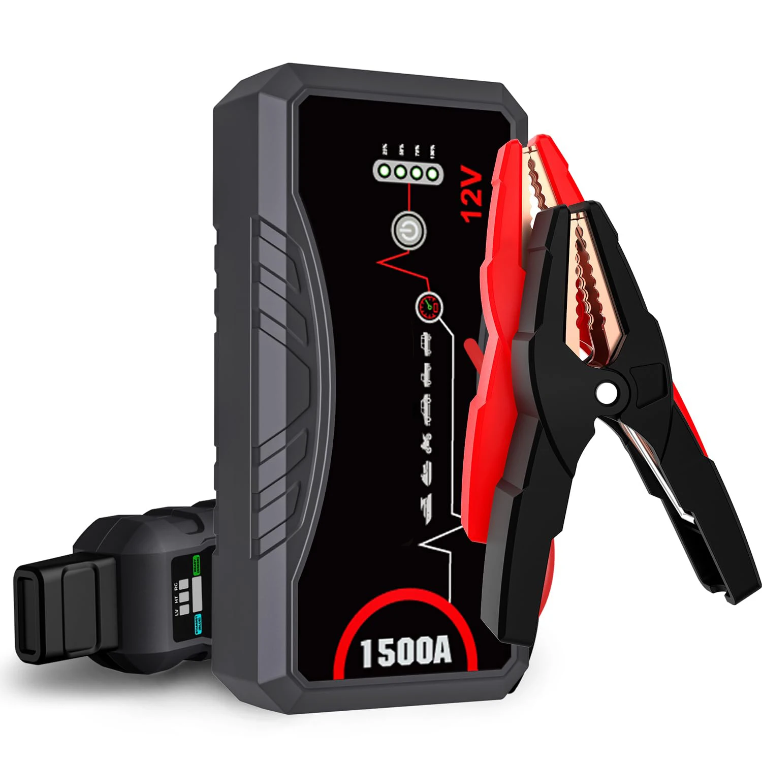 Car Battery Jump Starter Pack 1500A Peak Q10S for Up to 7.0L Gas and 5.5L Diesel Engine12V Auto Battery Booster