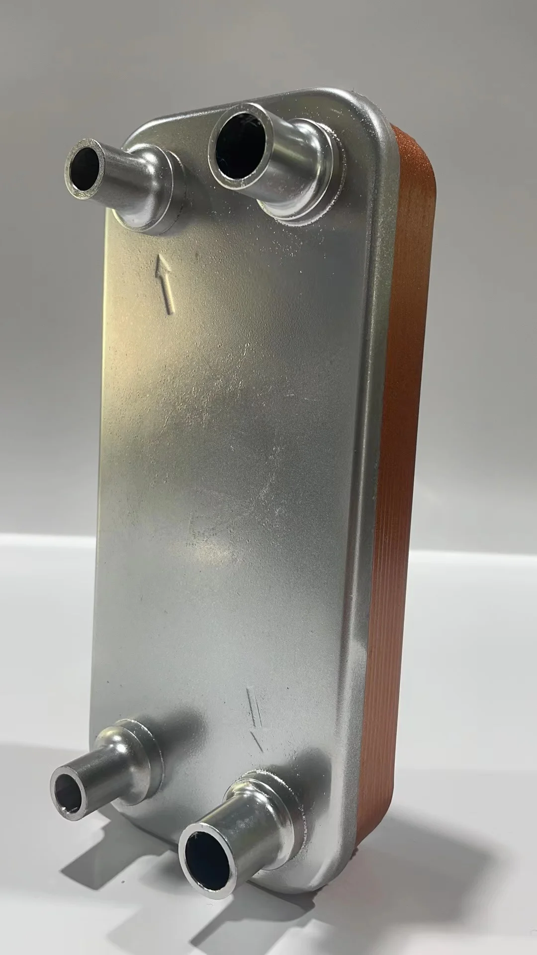 Stainless Steel Plate Heat pump Brazed Plate Heat Exchanger Wort Chiller 30Kw