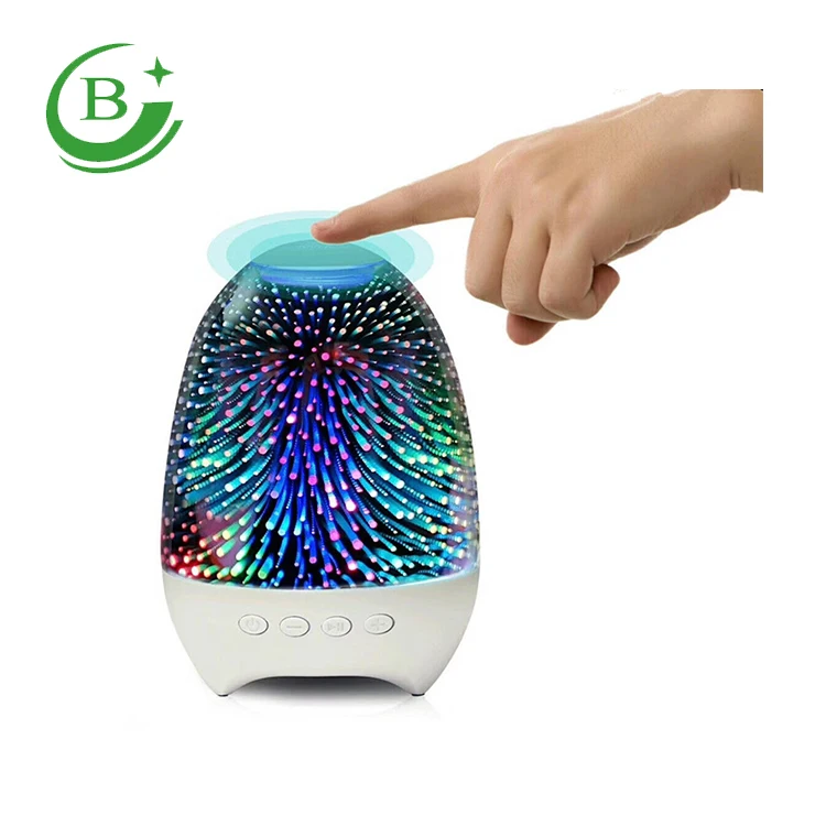 newest high quality portable Colorful Touch Control Table Lamp Wireless Stereo Speaker